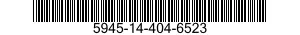 5945-14-404-6523 RELAY,ELECTROMAGNETIC 5945144046523 144046523