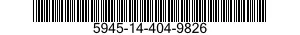 5945-14-404-9826 BASE,ELECTRICAL RELAY 5945144049826 144049826