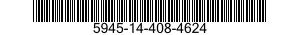 5945-14-408-4624 BASE,ELECTRICAL RELAY 5945144084624 144084624