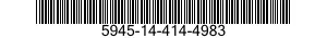 5945-14-414-4983 BASE,ELECTRICAL RELAY 5945144144983 144144983