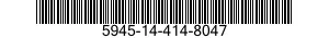 5945-14-414-8047 RELAY,ELECTROMAGNETIC 5945144148047 144148047