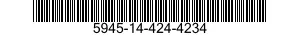 5945-14-424-4234 BASE,ELECTRICAL RELAY 5945144244234 144244234