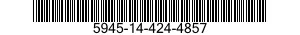 5945-14-424-4857 RELAY,ELECTROMAGNETIC 5945144244857 144244857