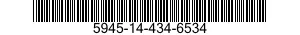 5945-14-434-6534 BASE,ELECTRICAL RELAY 5945144346534 144346534