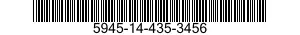 5945-14-435-3456 RELAY,ELECTROMAGNETIC 5945144353456 144353456