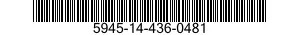 5945-14-436-0481  5945144360481 144360481