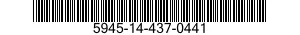 5945-14-437-0441 RELAY,ELECTROMAGNETIC 5945144370441 144370441