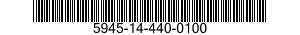 5945-14-440-0100 RELAY,ELECTROMAGNETIC 5945144400100 144400100