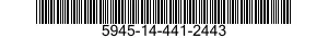 5945-14-441-2443 BASE,ELECTRICAL RELAY 5945144412443 144412443