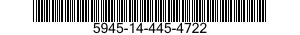 5945-14-445-4722 RELAY,SOLID STATE 5945144454722 144454722