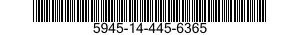 5945-14-445-6365 RELAY,ELECTROMAGNETIC 5945144456365 144456365