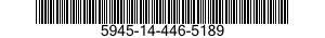 5945-14-446-5189 RELAY,ELECTROMAGNETIC 5945144465189 144465189