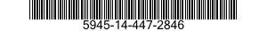5945-14-447-2846 RELAY,ELECTROMAGNETIC 5945144472846 144472846