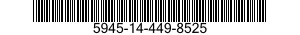 5945-14-449-8525 BRACKET,SOLENOID 5945144498525 144498525