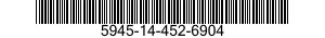 5945-14-452-6904 RELAY,ELECTROMAGNETIC 5945144526904 144526904