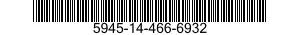 5945-14-466-6932 BASE,ELECTRICAL RELAY 5945144666932 144666932