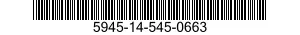 5945-14-545-0663 BASE,ELECTRICAL RELAY 5945145450663 145450663