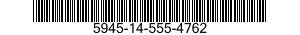 5945-14-555-4762 RELAY,ELECTROMAGNETIC 5945145554762 145554762