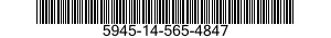 5945-14-565-4847 RELAY,ELECTROMAGNETIC 5945145654847 145654847