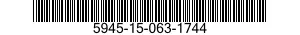 5945-15-063-1744 SOCKET RELAY 5945150631744 150631744