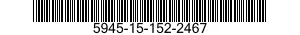 5945-15-152-2467 RELAY, 5945151522467 151522467