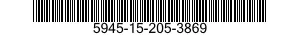 5945-15-205-3869 BASE,ELECTRICAL RELAY 5945152053869 152053869