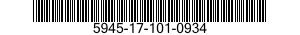 5945-17-101-0934 RELAY,ELECTROMAGNETIC 5945171010934 171010934