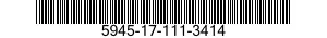 5945-17-111-3414 RELAY,ELECTROMAGNETIC 5945171113414 171113414
