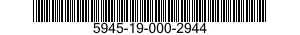 5945-19-000-2944 BASE,ELECTRICAL RELAY 5945190002944 190002944