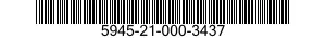 5945-21-000-3437 SPRING,HELICAL,COMPRESSION 5945210003437 210003437