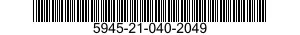 5945-21-040-2049  5945210402049 210402049
