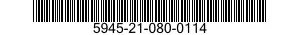 5945-21-080-0114  5945210800114 210800114