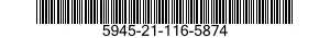 5945-21-116-5874  5945211165874 211165874