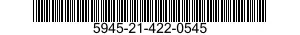 5945-21-422-0545 RELAY,ELECTROMAGNETIC 5945214220545 214220545