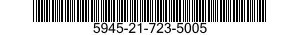 5945-21-723-5005 RELAY,ELECTROMAGNETIC 5945217235005 217235005