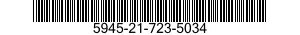5945-21-723-5034 RELAY,ELECTROMAGNETIC 5945217235034 217235034