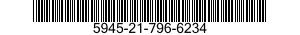 5945-21-796-6234 RETAINER,ELECTRICAL RELAY 5945217966234 217966234