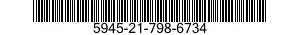 5945-21-798-6734 RELAY,ELECTROMAGNETIC 5945217986734 217986734