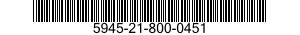 5945-21-800-0451  5945218000451 218000451
