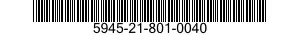 5945-21-801-0040  5945218010040 218010040