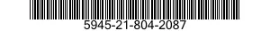 5945-21-804-2087  5945218042087 218042087