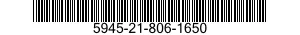 5945-21-806-1650 RELAY,METER MOVEMENT 5945218061650 218061650