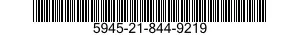 5945-21-844-9219 RELAY,ELECTROMAGNETIC 5945218449219 218449219