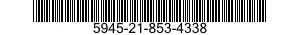 5945-21-853-4338 RELAY,ELECTROMAGNETIC 5945218534338 218534338
