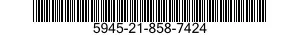 5945-21-858-7424 RELAY,ELECTROMAGNETIC 5945218587424 218587424