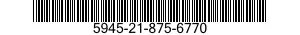 5945-21-875-6770 FLASHER,THERMAL 5945218756770 218756770