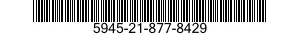 5945-21-877-8429 RELAY,ELECTROMAGNETIC 5945218778429 218778429