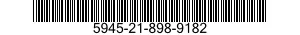 5945-21-898-9182 RELAY,ELECTROMAGNETIC 5945218989182 218989182