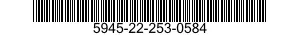 5945-22-253-0584  5945222530584 222530584