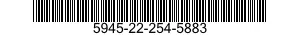 5945-22-254-5883  5945222545883 222545883